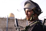 Paramilitary police guard al-Aqsa mosque