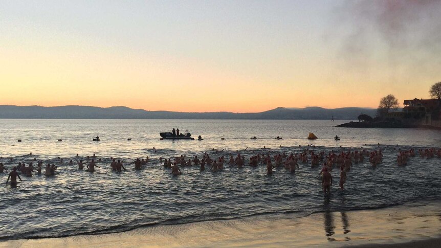 Nude Winter Solstice Swim For Hobart S Dark Mofo Festival Attracts