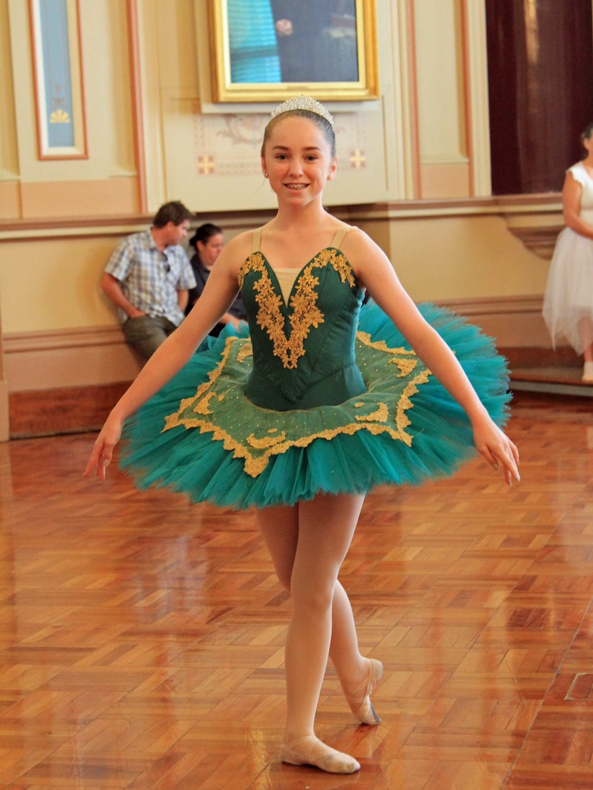 World Tutu Day marked by ballet dancers of all ages at Hobart Town Hall