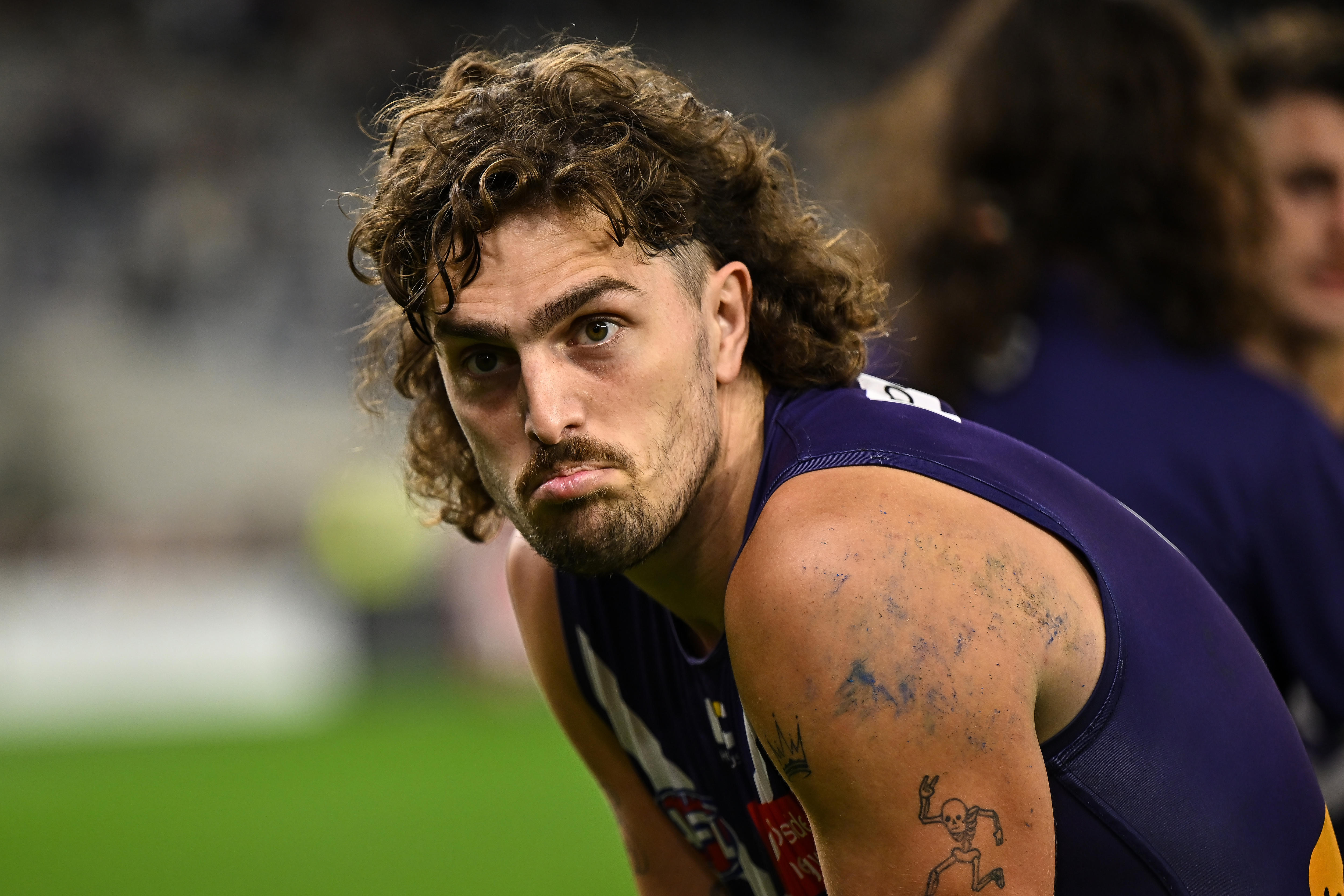 Fremantle ruckman Luke Jackson dismisses rumours of Melbourne move as 'all  rubbish' - ABC News