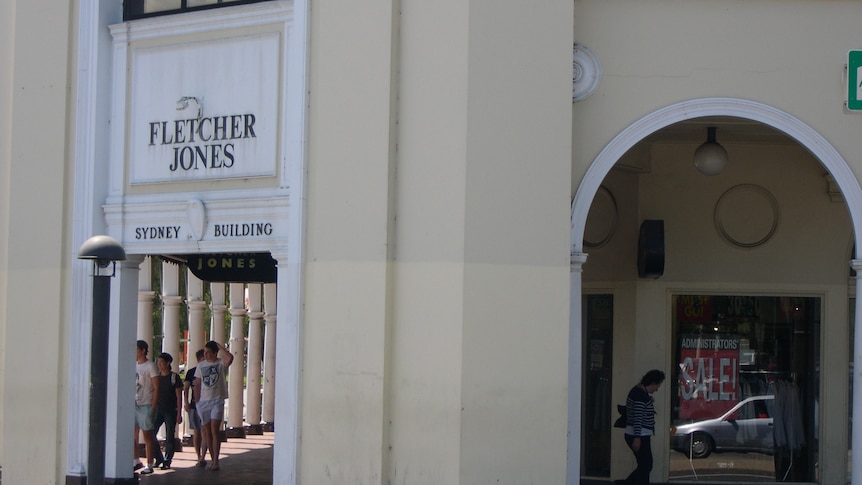 The Fletcher Jones clothing store has been operating at the same location in the Sydney building for the past 50 years.