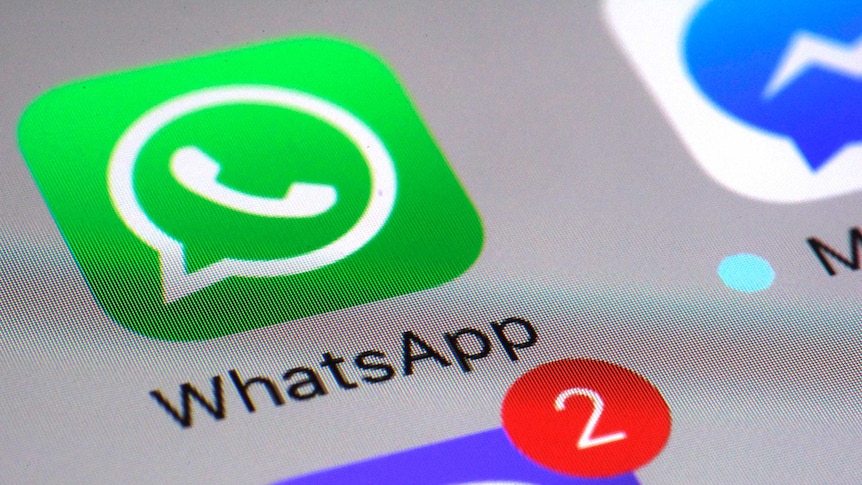 WhatsApp communications app appears on a smartphone next to Viper and Messanger.