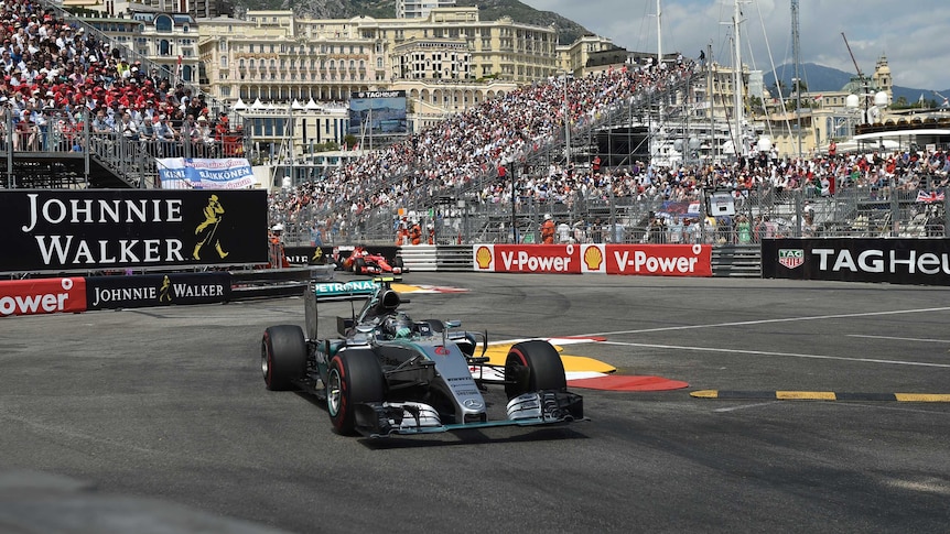 Rosberg races at Monaco Grand Prix