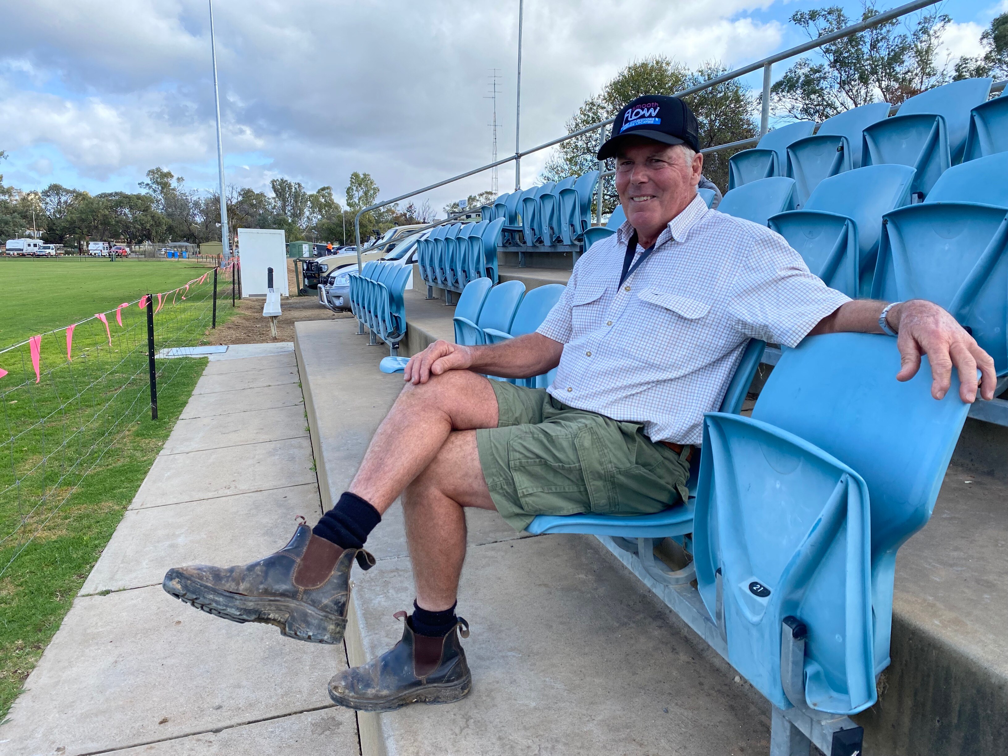 Running of the sheep returns as part of Barmera sheep dog trials ABC News