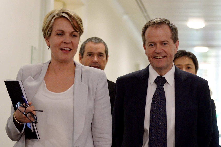 Tanya Plibersek and Bill Shorten