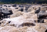 Rapids on the Einasleigh River in Queensland's Gulf Country.