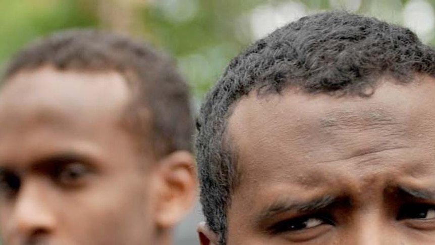 Yacqub Khayre (right) and Abdirahman Ahmed, both of Somali descent, were acquitted of the charges.