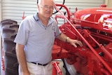 Ron Clancy with his Farmall 100 High Clear International