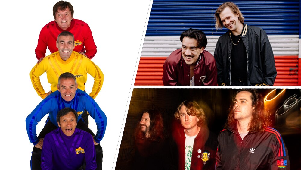 The OG Wiggles ogłaszają trasę koncertową w 2022 roku z DZ Deathrays & Polish Club
