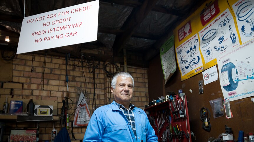 Ylmiz Hassan, 63, will not be retiring soon after the value of his taxi licences plummeted.