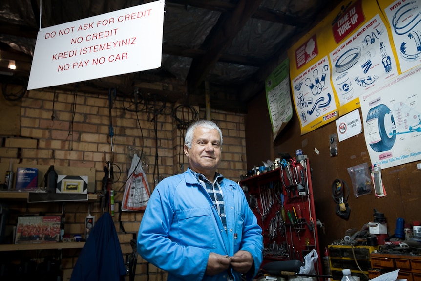 Ylmiz Hassan, 63, will not be retiring soon after the value of his taxi licences plummeted.