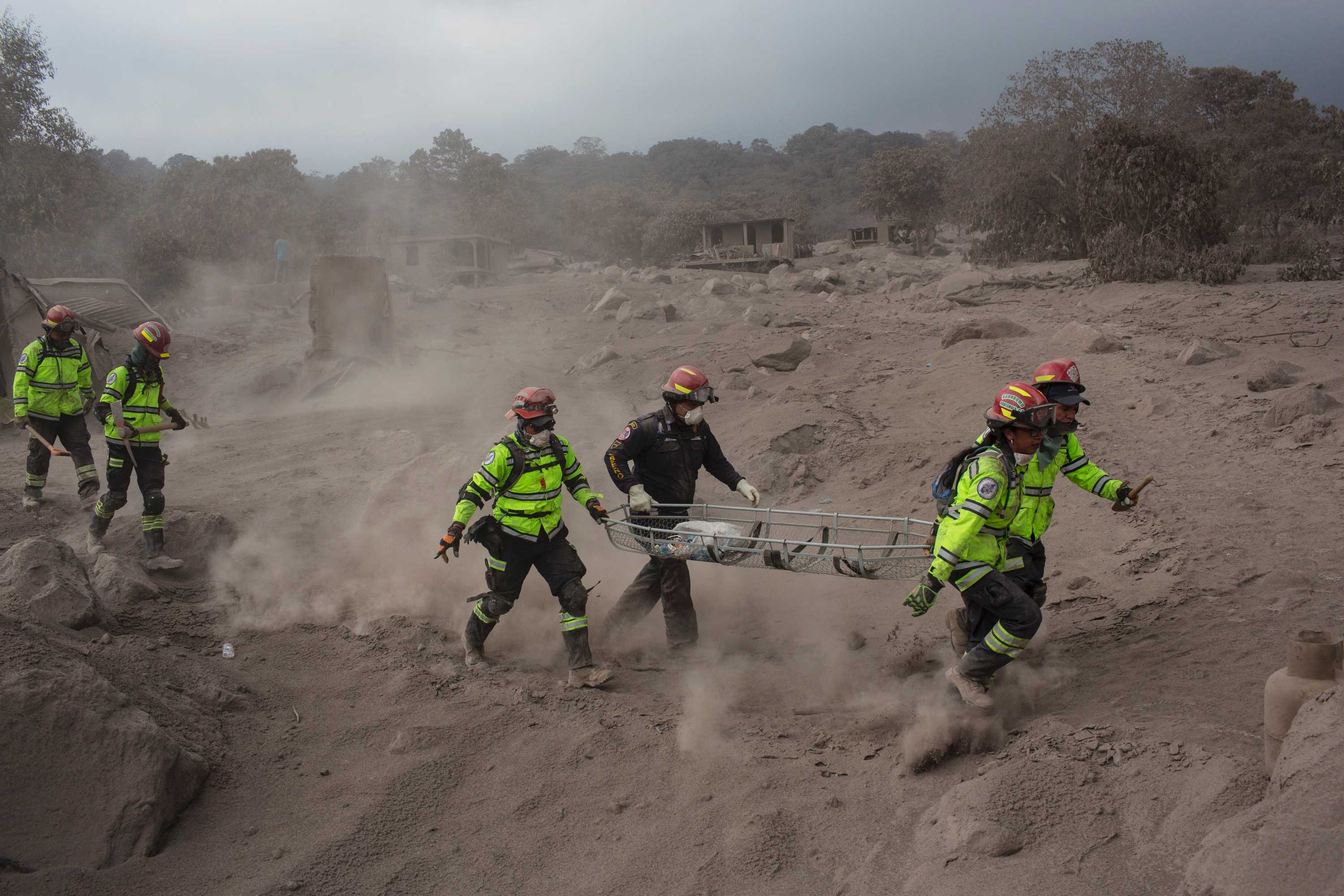 Guatemala Volcano Death Toll Climbs As Rescuers Continue Search For ...