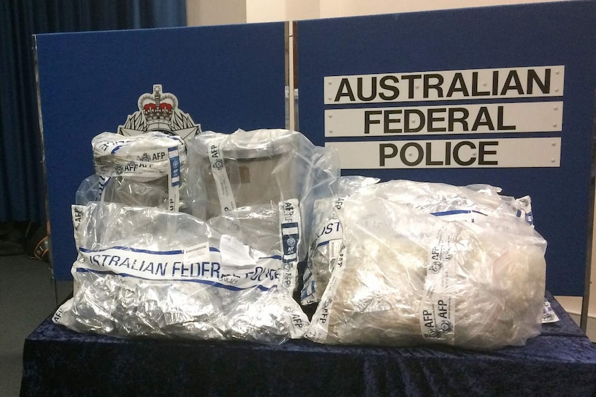 Crystal MDMA seized by the Australian Federal Police