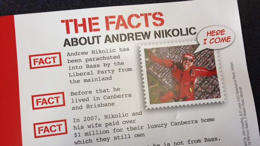 Andrew Nikolic parachute