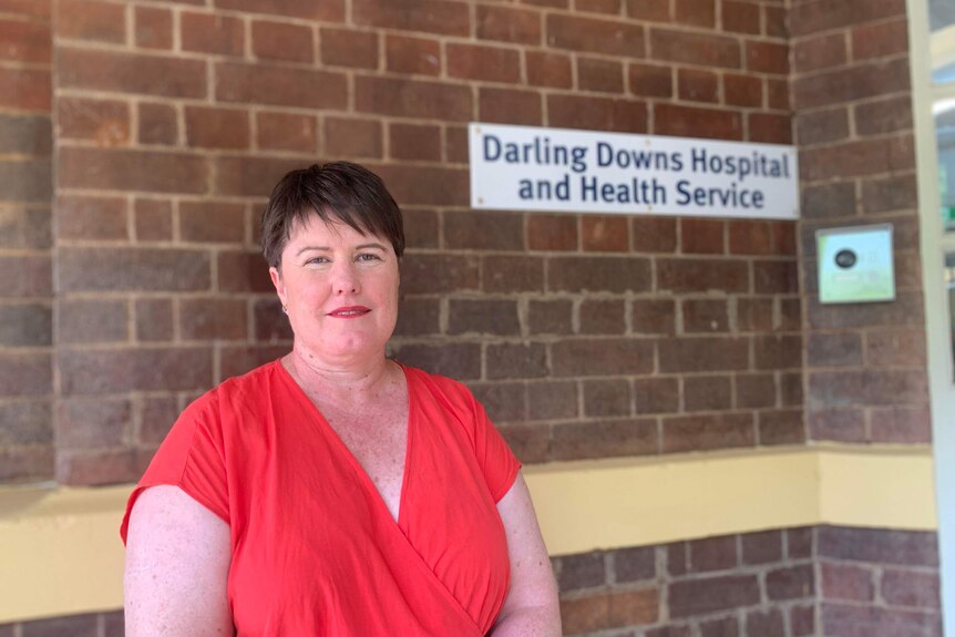 Darling Downs Hospital and Health Service's COVID lead Michelle Forrest 