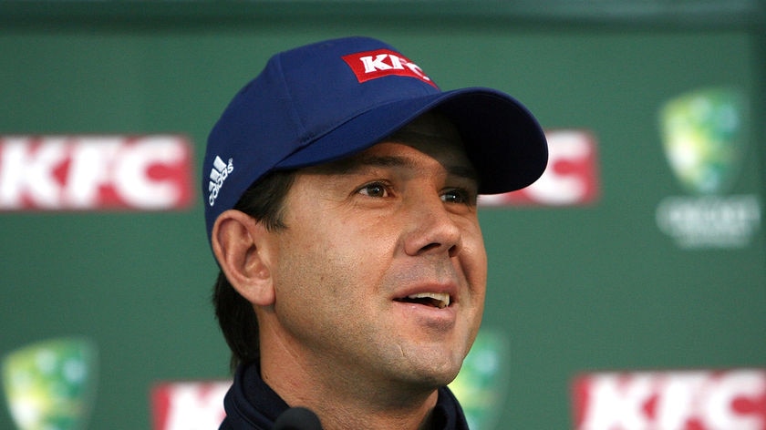 Ricky Ponting speaks to the media ahead of the Twenty20 against India