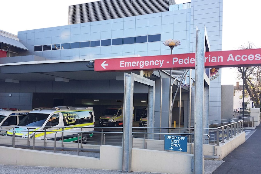 Launceston Hospital exterior.