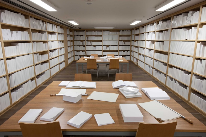 Untitled (White Library), 2004 to 2006, Wilfredo Prieto