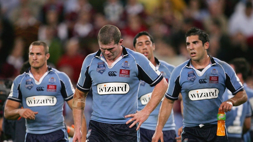 The Blues show their dejection