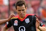 Isaias Sanchez surges forward for Adelaide United