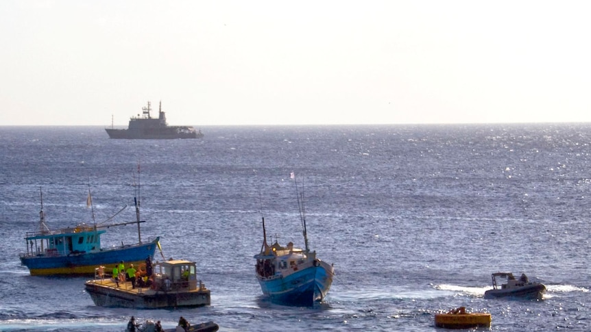 Asylum seeker boats arrive at Christmas Island