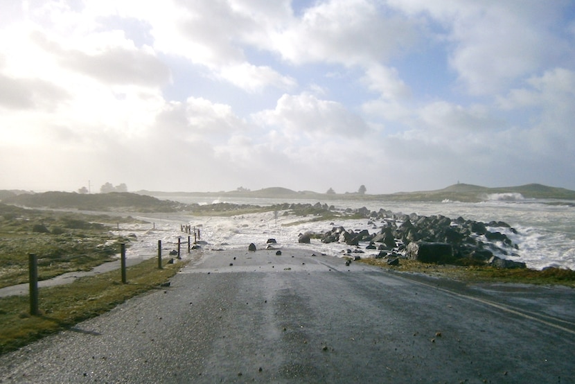 Port Fairy roads underwater