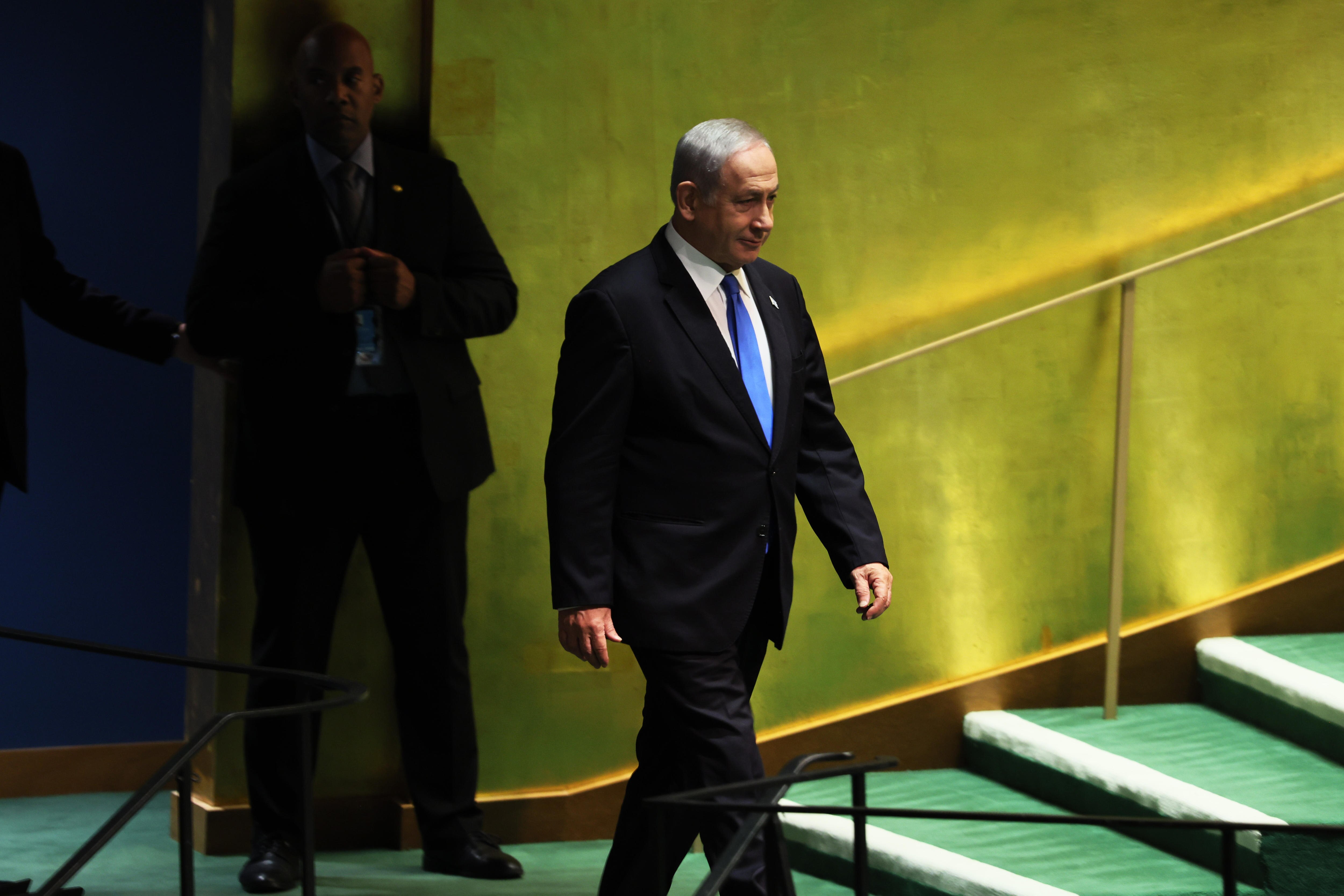Israeli PM Netanyahu addresses the UN - ABC listen
