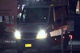 Ambulance leaves Villawood Immigration Detention Centre