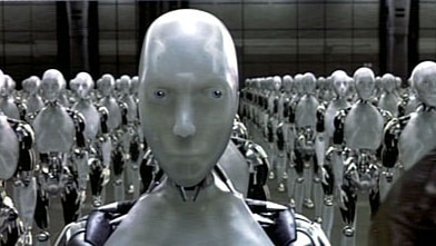 I, Robot: Modern interpretations foresee the Three Laws causing robot chaos.