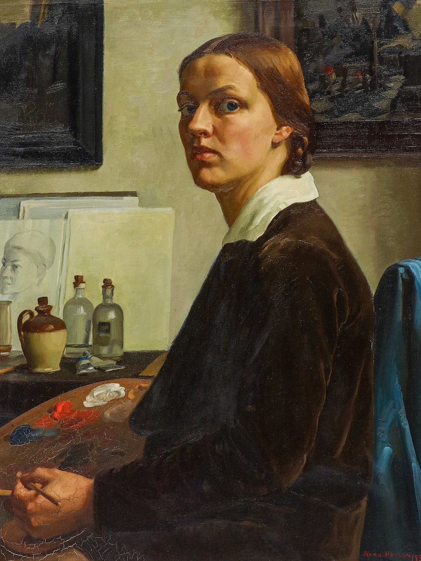Nora Heysen - self-portrait