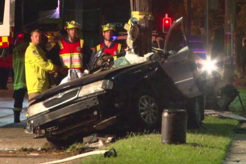 Fatal car crash at Belmore