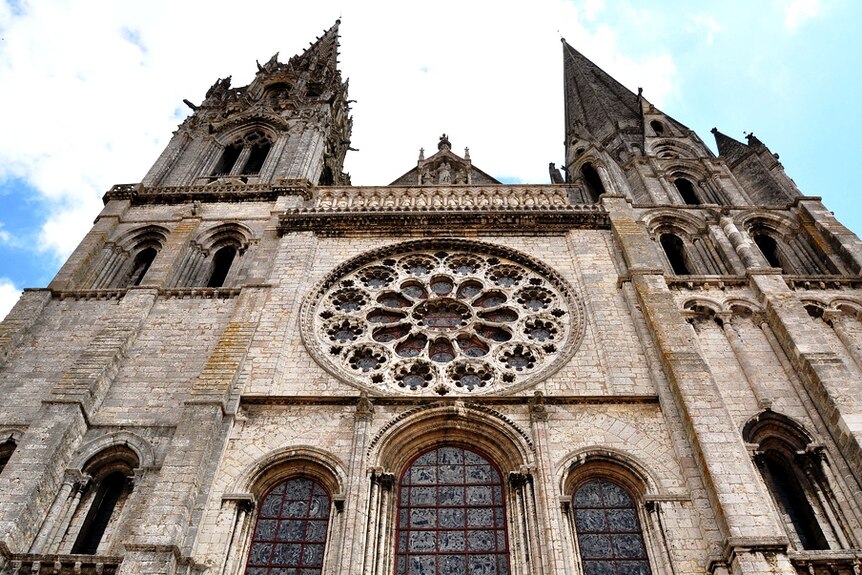 Chartres Cathedral view