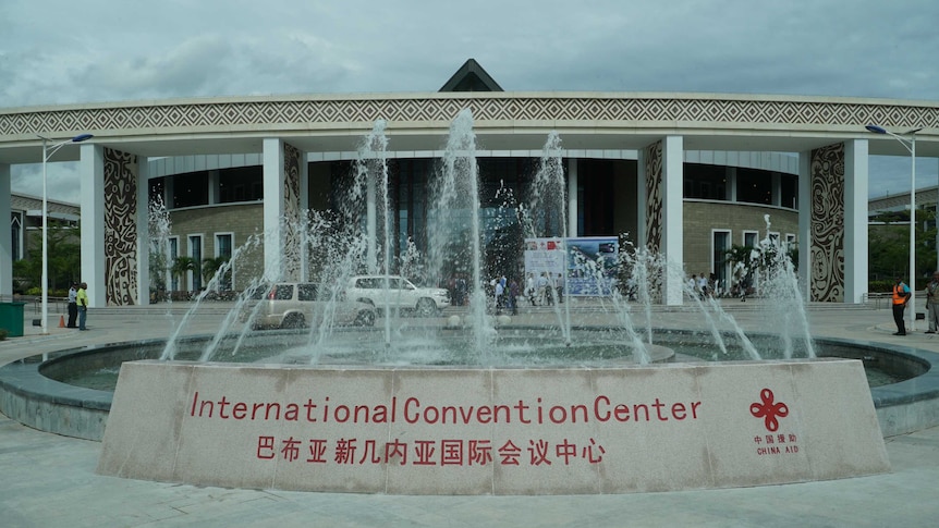 The Port Moresby International Convention Centre.