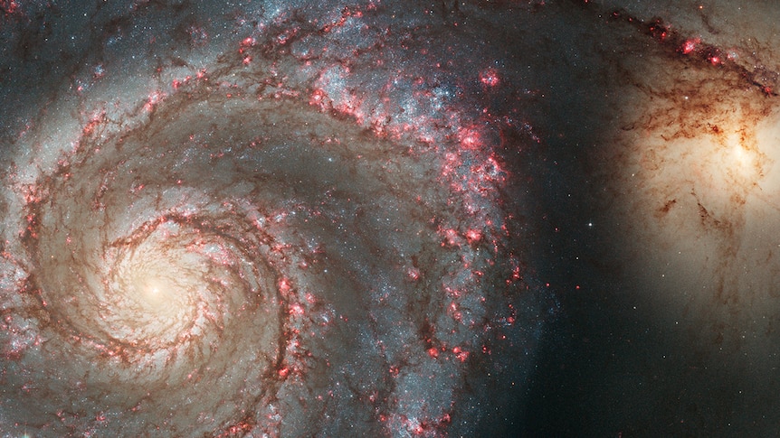 Spiral galaxy M51 (HST)