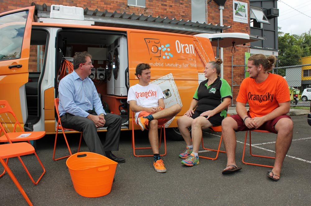 Orange Sky Laundry launches on Sunshine Coast, tackling housing