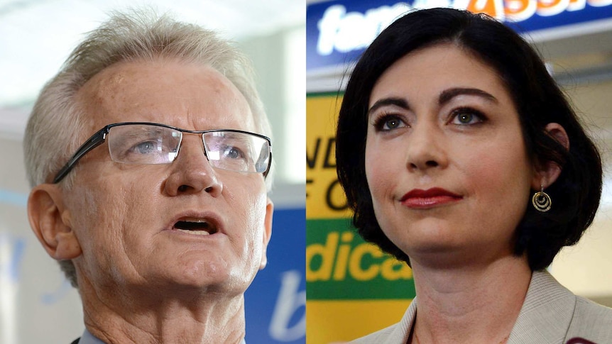 Bill Glasson and Terri Butler.