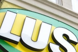 Logo on the front of a Lush Cosmetics store