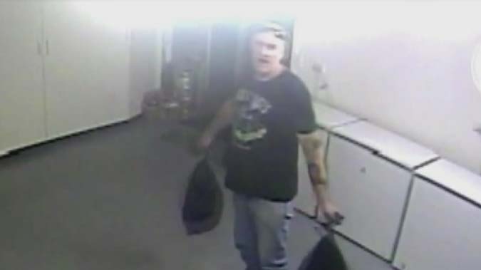 CCTV captures the final moments of Marrawah Tavern employee Simon Crisp before his murder.