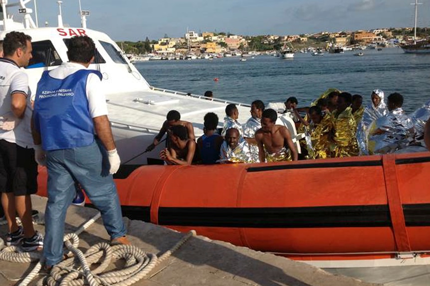 Lampedusa migrant boat sinking