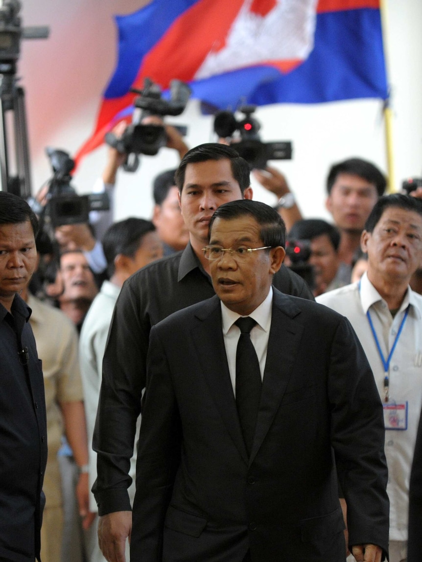 Cambodian Prime Minister Hun Sen