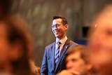 Australia's Local Hero 2018 Eddie Woo at the awards ceremony in Canberra.