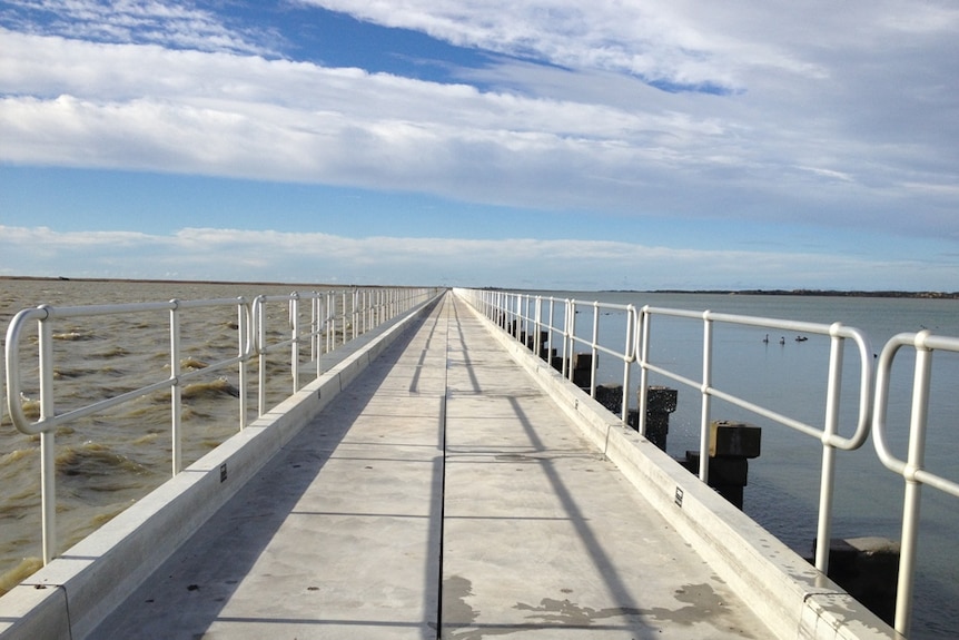 Lake Alexandrina barrages