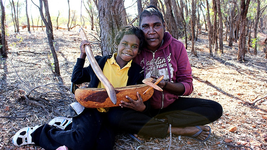 Doratio and Rowena Major enjoying a family day out on country.