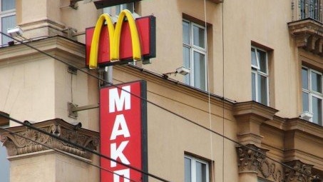 McDonalds restaurant in Russia