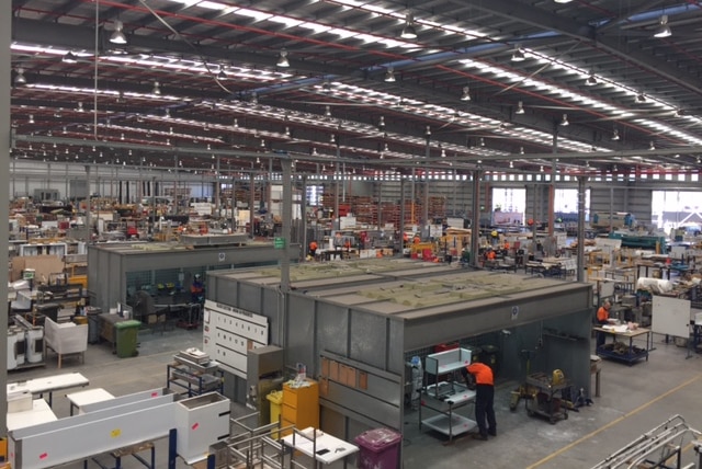 Stoddart Manufacturing factory floor