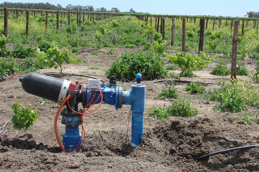 An irrigation pump