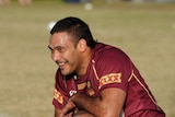 Hodges smiles at training