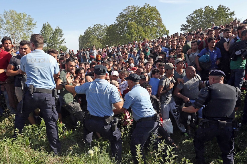 Asylum seekers in Tovarnik