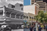 Adelaide and Albert streets composite looking at 1939 and 2017