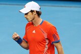 Andy Murray beat Michael Llodra in straight sets